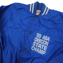 Load image into Gallery viewer, Vintage 1989 ABA State Champion Satin BMX Jacket - S