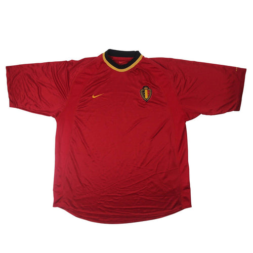 Vintage Nike URBSFA KBVB Belgian Soccer Jersey - L