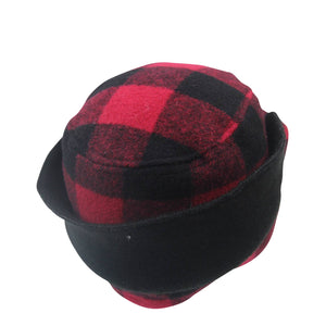 Vintage Woolrich Wool Blend Buffalo Snow Hat - OS
