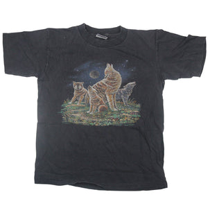 Vintage Wolf Graphic T Shirt - M