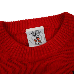 Vintage Mickey Co. Mickey Mouse Knit Sweater - S