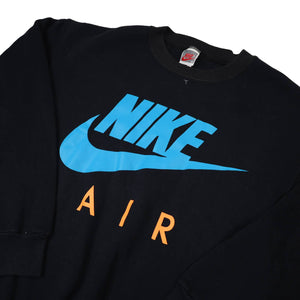 Vintage Nike Air Spellout Graphic Sweatshirt - M
