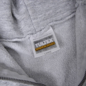 Vintage Tultex Essential Full Zip Hoodie - L