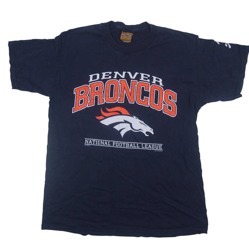 Vintage Nutmeg Denver Broncos Graphic T Shirt - L