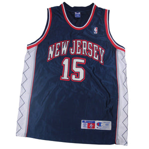 Vintage Champion Authentic New Jersey Knicks Vince Carter Jersey - XL