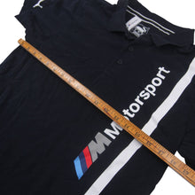 Load image into Gallery viewer, Puma x BMW M Mortorsports Spellout Polo Shirt - S