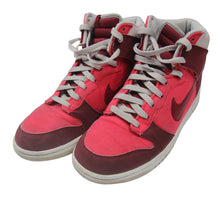 Load image into Gallery viewer, Nike Dunk Hi &quot;Hyper Red&quot; Sneakers - 10.5