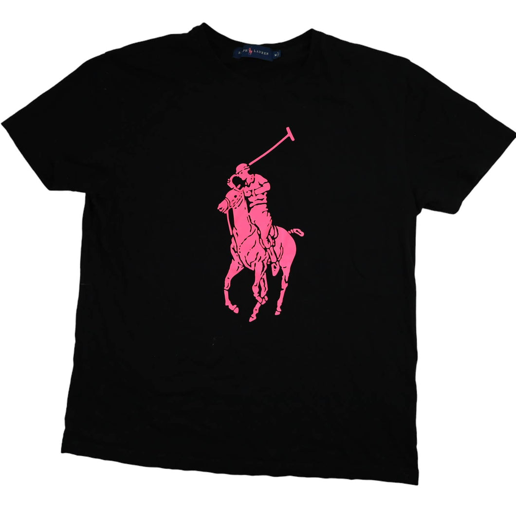 Polo Ralph Lauren Pink Pony Walk Graphic T Shirt - M