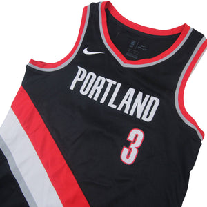Nike Portland Blazers #3 Cj McCollum Swingman Jersey - S