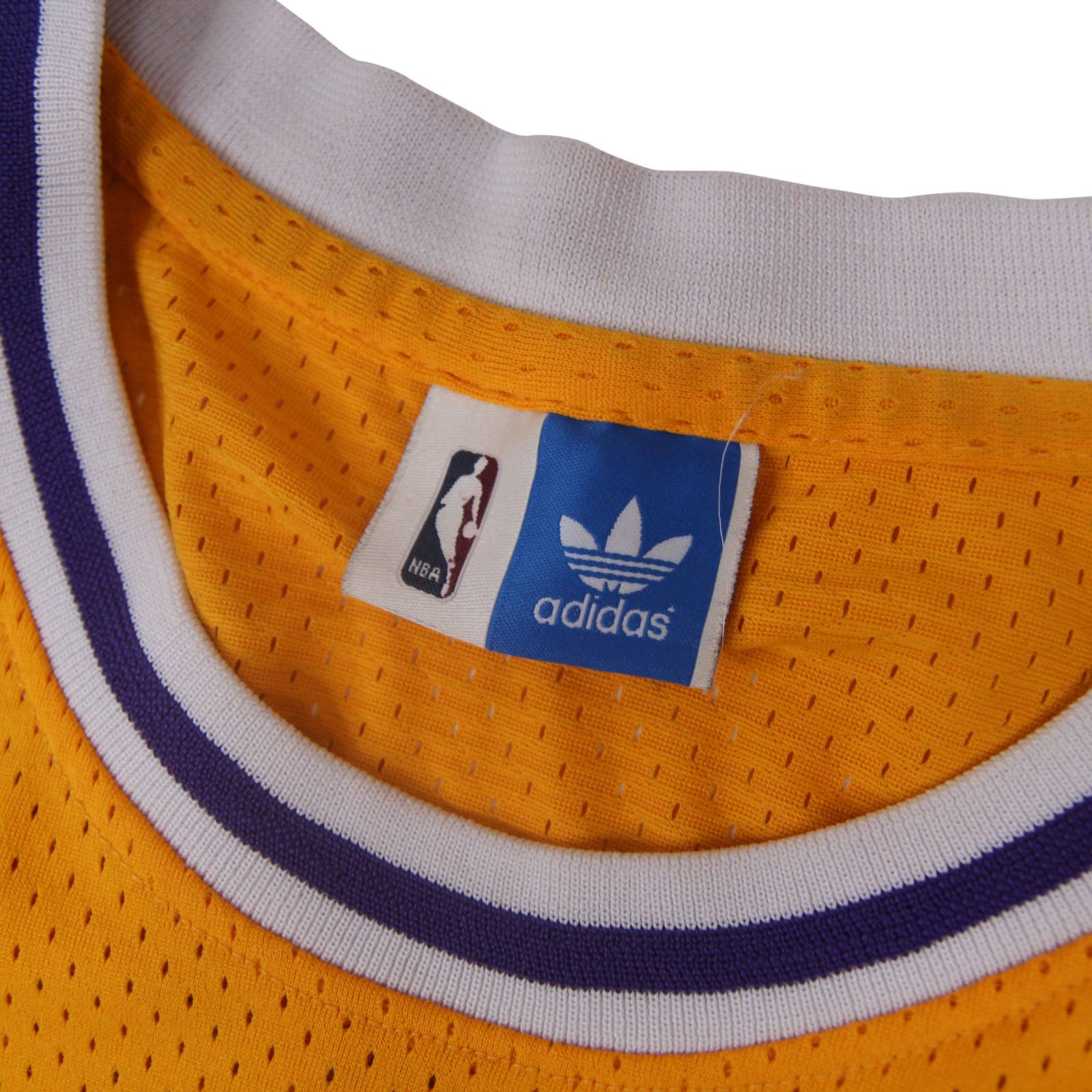 Vintage Magic Johnson Showtime Lakers #32 Post Game NBA Sewn Jersey Size  Medium