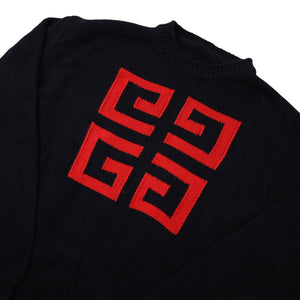 Givenchy Paris 4G Knit Logo Sweater - S