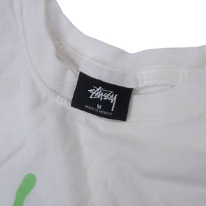 Stussy Spellout Graphic T Shirt - M