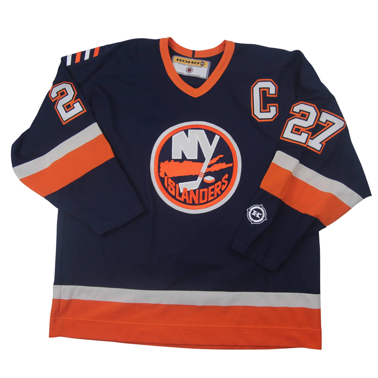 KOHO New York Islanders Peca Medium Autographed Jersey 3899