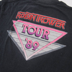 Vintage 1989 Robin Trower Tour Graphic T Shirt - L