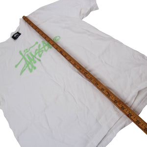 Stussy Spellout Graphic T Shirt - M