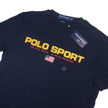 Load image into Gallery viewer, NWT Polo Sport Ralph Lauren Spellout Graphic T Shirt - M
