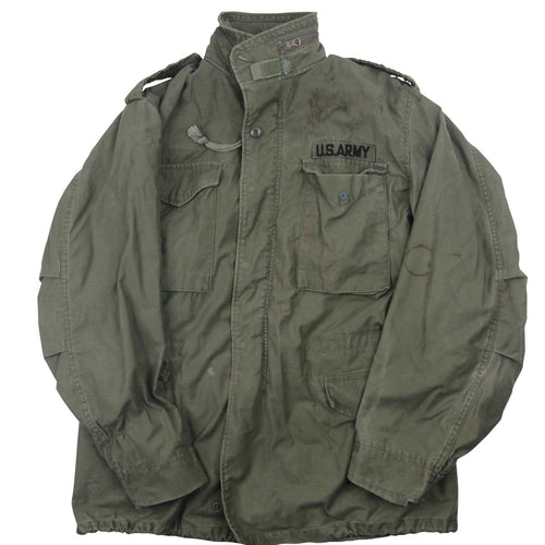 Vintage Military Surplus US Arm OG-107 Cold Weather Jacket - MT