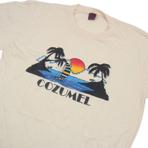 Vintage 80s Cozumel Graphic T Shirt- XL