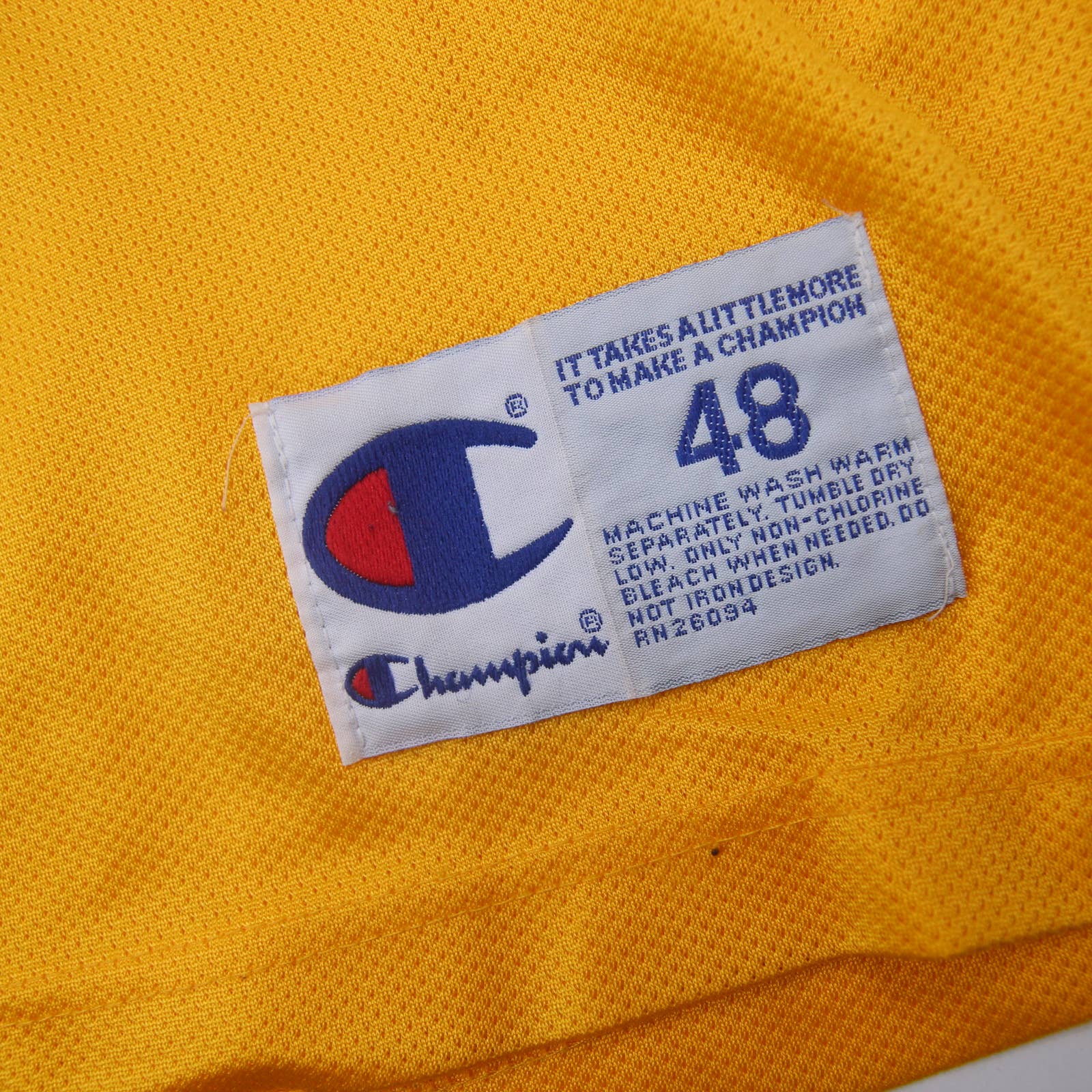 2002-06 LA LAKERS BRYANT #8 CHAMPION JERSEY (ALTERNATE) XL