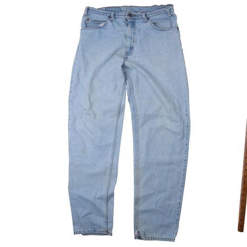 Vintage Levis 550 Orange Tab Denim Jeans - 33