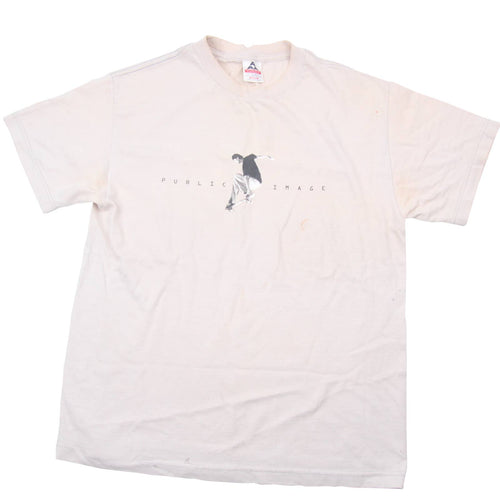 Vintage Public Image Skateboarding T Shirt - M