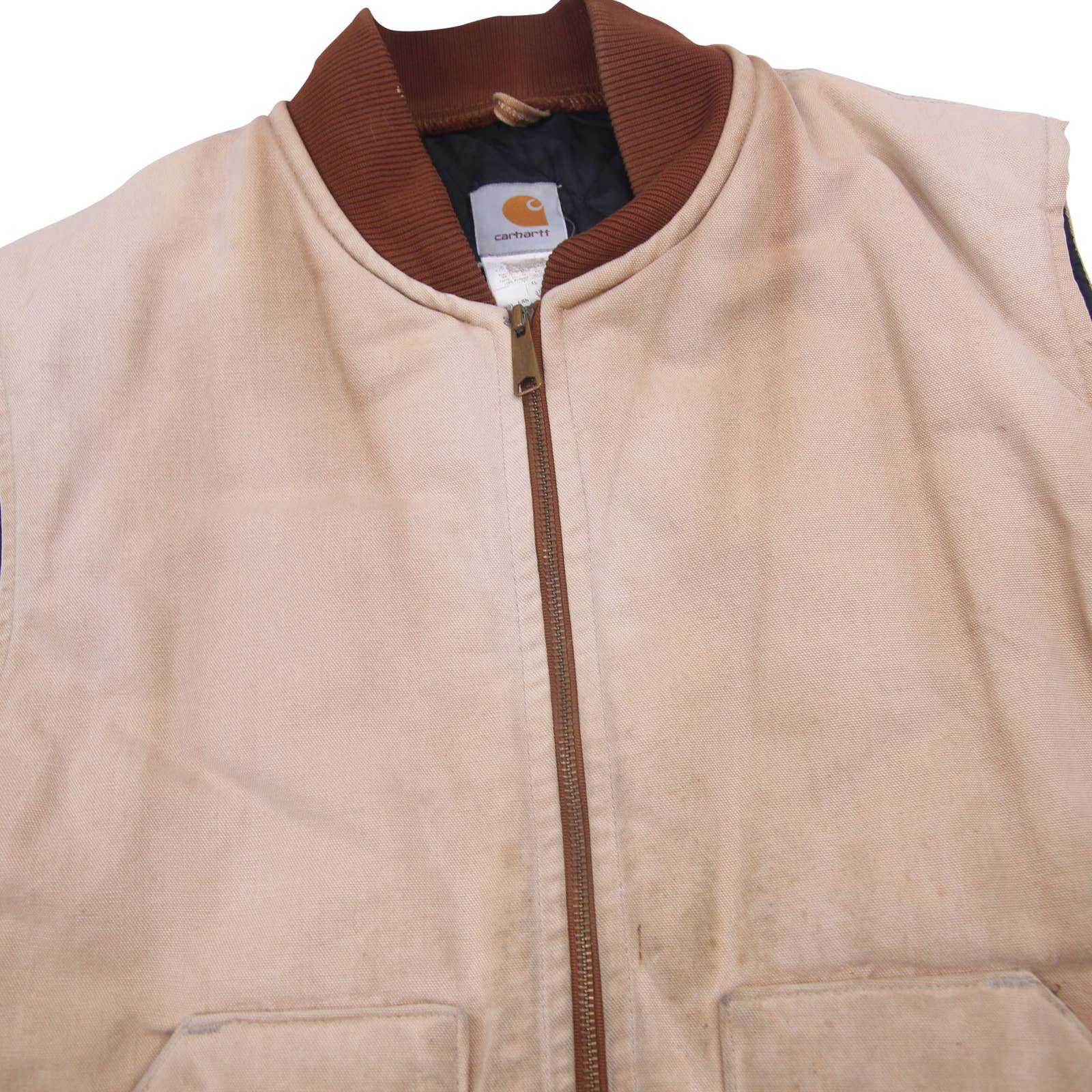 Vintage Carhartt Quilted Down Vest - 3XL – Jak of all Vintage