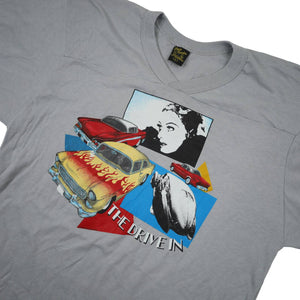 Vintage 1986 The Drive Ins Graphic Ringer T Shirt - L