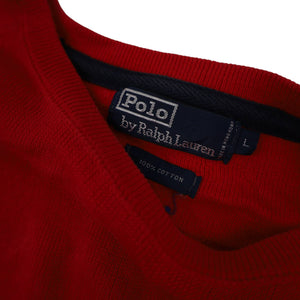 Vintage Polo Ralph Lauren Golf Crest Knit Sweater - L