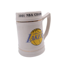 Load image into Gallery viewer, Vintage 2001 NBA Champions Lakers Mug Beer Stein - OS