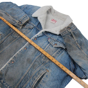 Vintage Levis Distressed Sherpa Jacket - XL