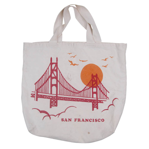 Vintage San Francisco Graphic Tote Bag - OS