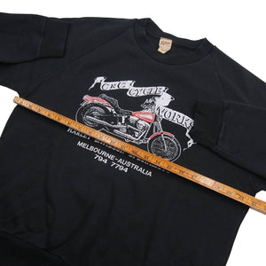 Vintage Harley Davidson Graphic Sweatshirt - L