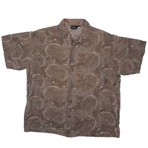 Vintage Patagonia Organic Cotton Allover Print Button Down Shirt