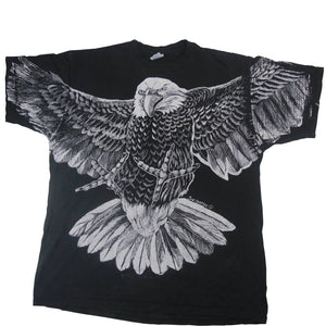 Vintage Huge Eagle Graphic T Shirt - XL