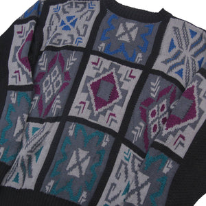 Vintage Lobo by Pendleton Allover Aztec Sweater - L