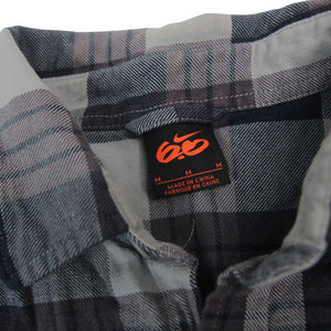 Vintage Nike 6.0 Flannel Button Down Shirt - M