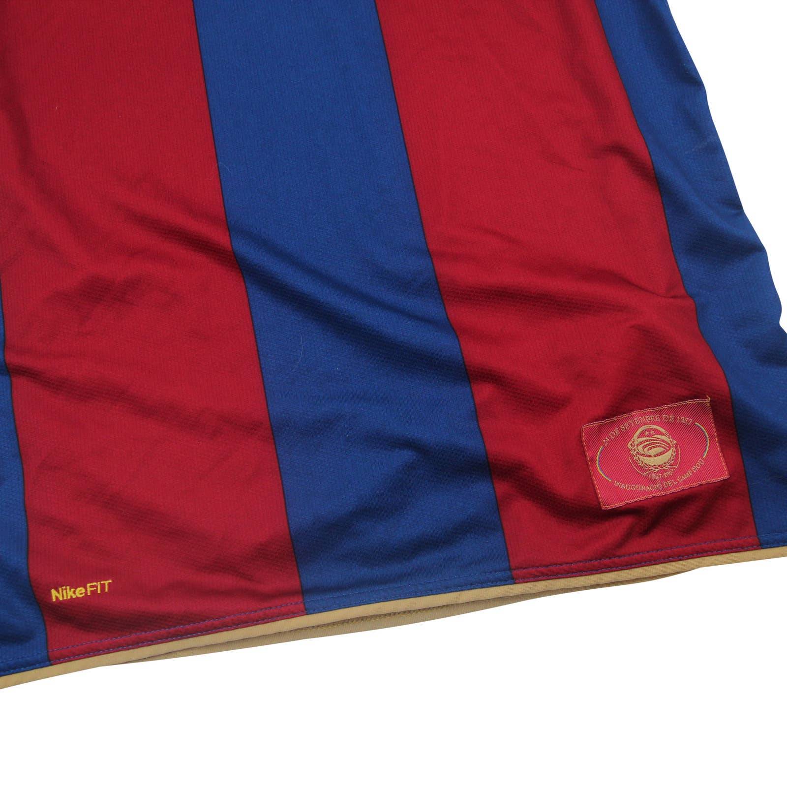 FC Barcelona Jersey (Retro) - 2007 Home Jersey 50th Year by Nike