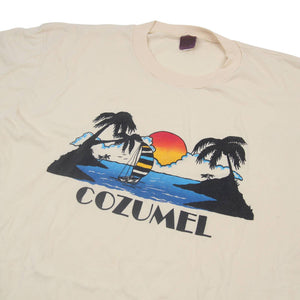 Vintage 80s Cozumel Graphic T Shirt- XL