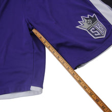 Load image into Gallery viewer, Adidas Authentic Sacramento Kings Pro Cut All Sewn Basketball Shorts - XL