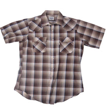 Load image into Gallery viewer, Vintage Levis Pearl Snap Down Plaid Shirt - L