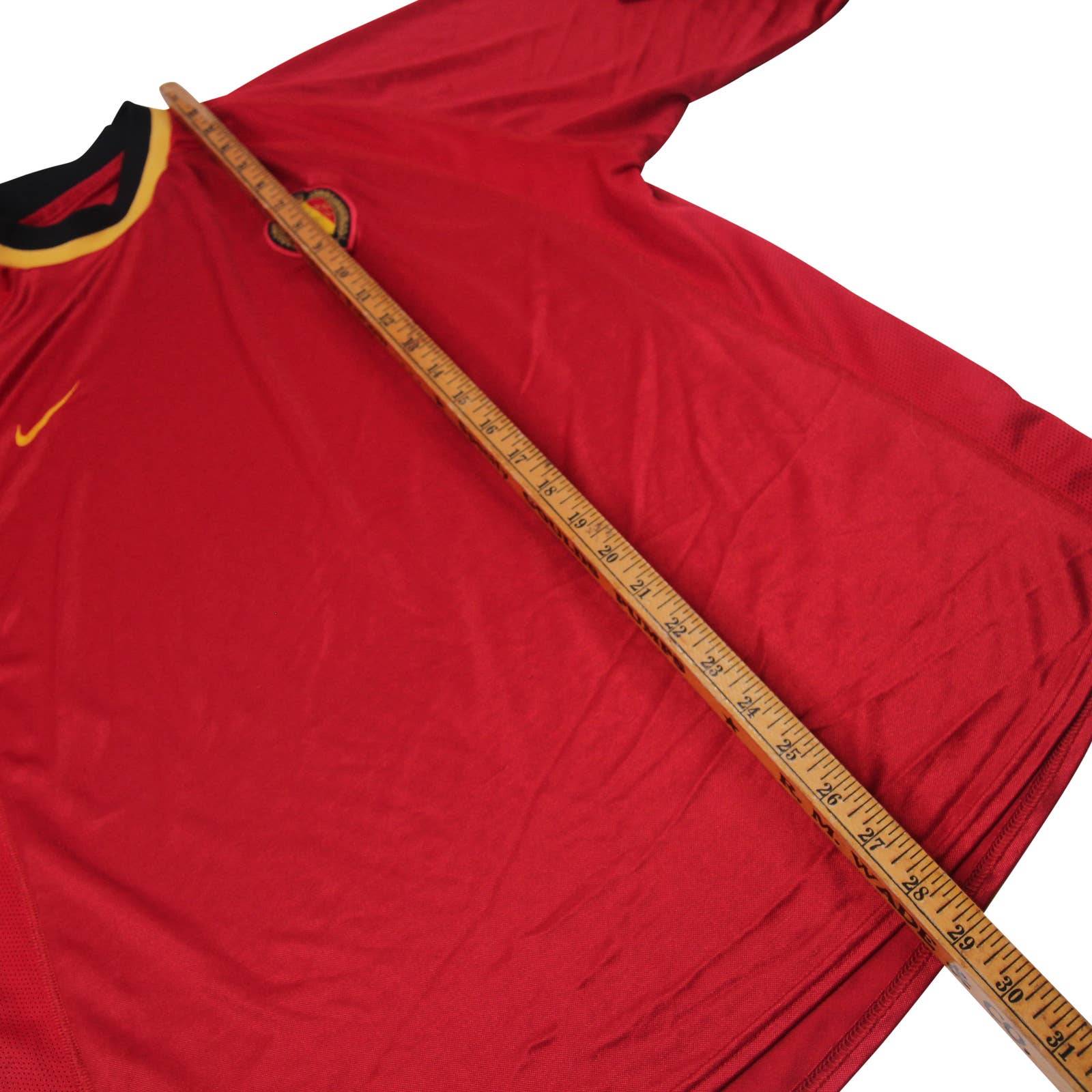 Vintage Nike URBSFA KBVB Belgian Soccer Jersey - L – Jak of all Vintage