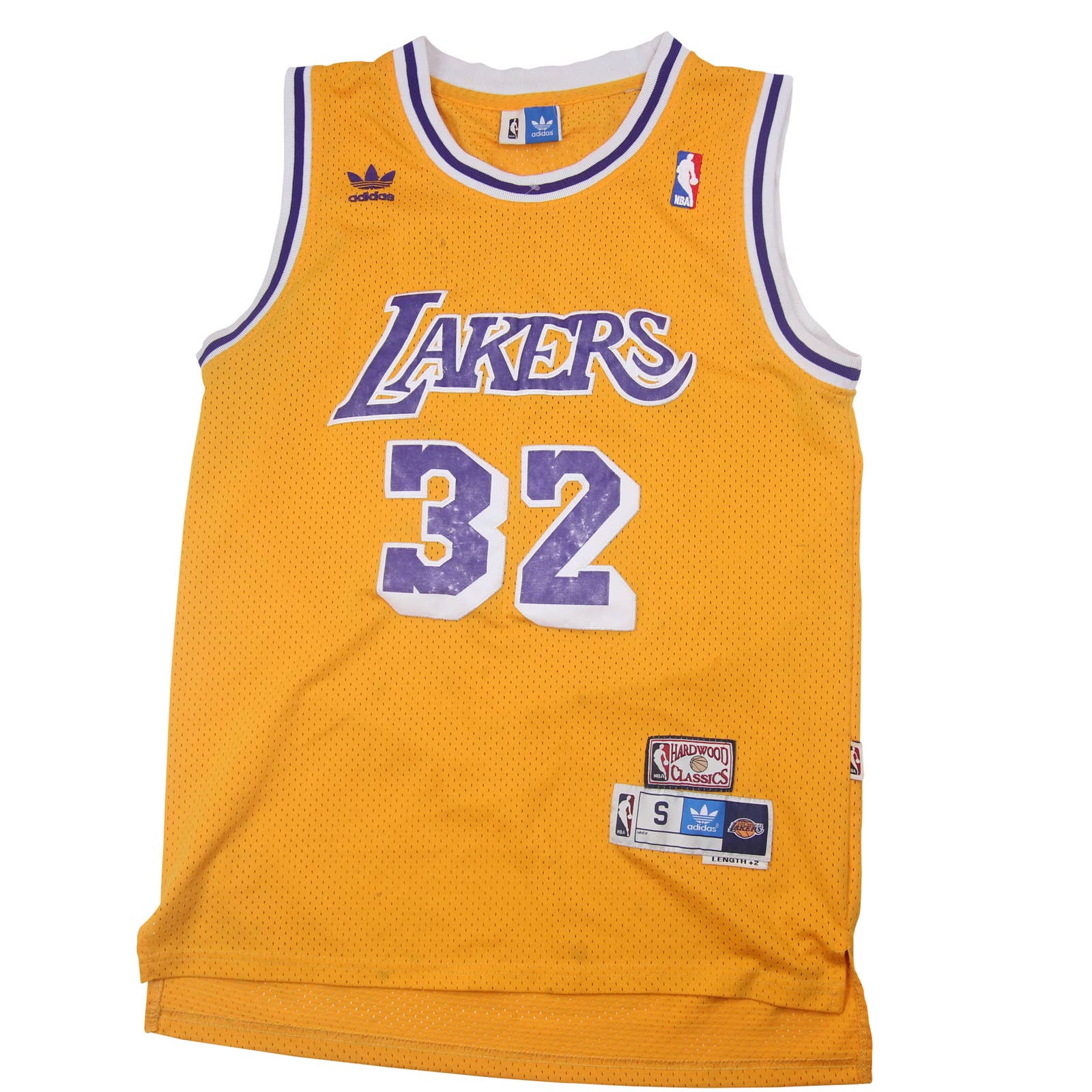 Vintage Adidas Hardwood Classic Lakers Magic Johnson #32 Jersey