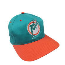 Load image into Gallery viewer, Vintage Miami Dolphines Snapback Hat - OS