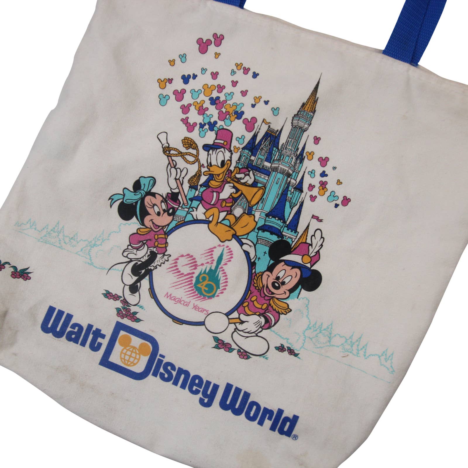 Disney Cooler Bag - 2005 Mickey Walt Disney World Lunch Bag Tote