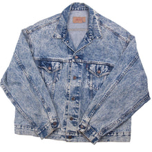 Load image into Gallery viewer, Vintage Levis Denim Acid Wash Trucker Jacket - XL