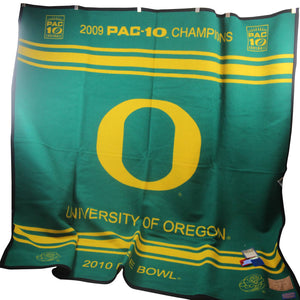 NWT 2010 Pendleton University of Oregon Rose Bowl Special Edition Wool Blanket - OS