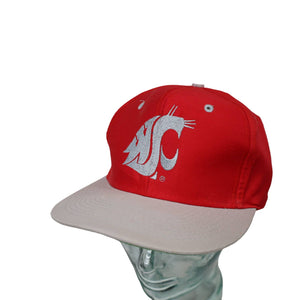 Vintage Logo 7 Washington State Cougars Snapback Hat - OS