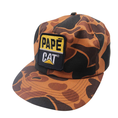 Vintage K-products Cat Pape Patch Duck Camo Snapback - OS