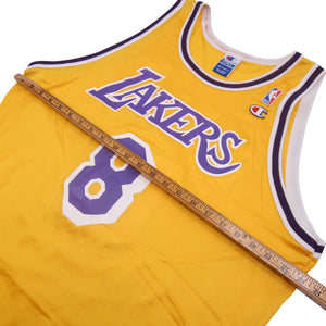 8 Kobe Bryant Lakers White T-Shirt (L) – OutlivedVintage