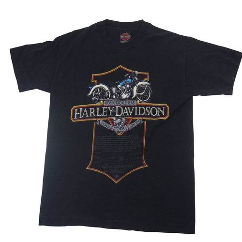 Vintage Harley Davidson 1936 Knucklehead Limited Edition Graphic T Shirt - M